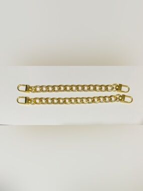 Gold Chain Strap Pair for Handbags
